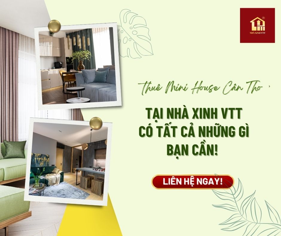 Nhà Xinh VTT cho thuê shophouse giá rẻ Cần Thơ để ở, thuận lợi kinh doanh buôn bán