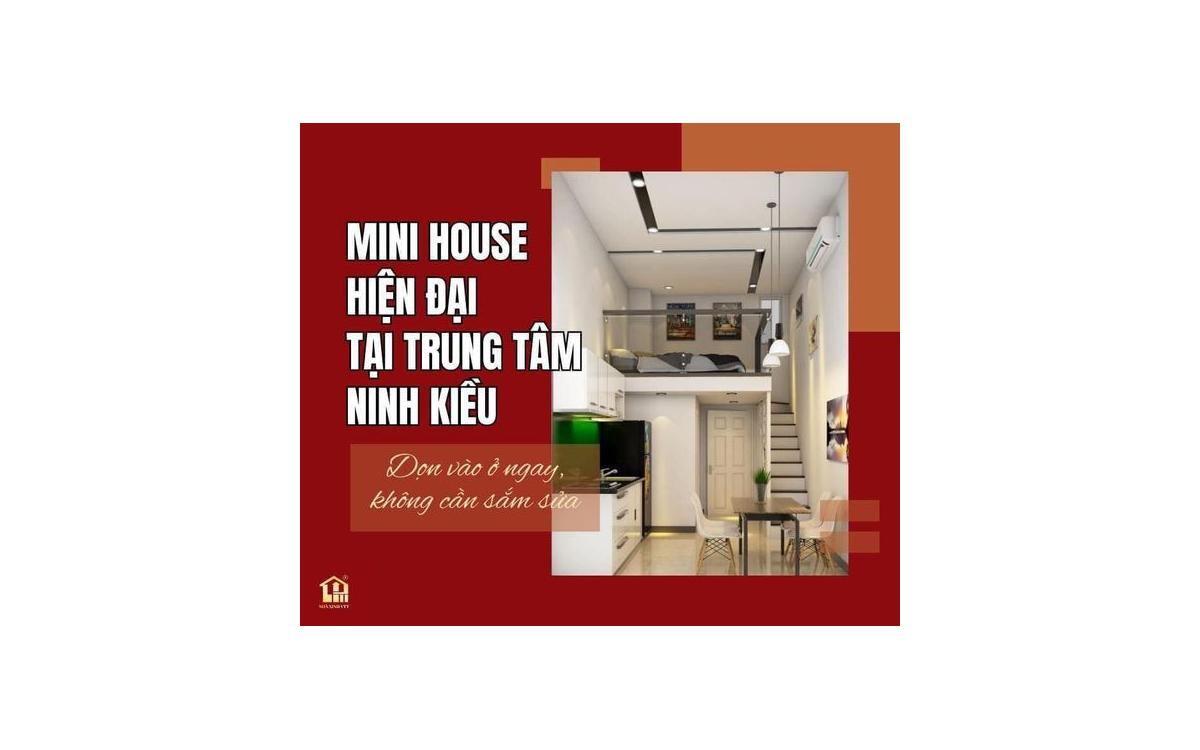 Cần thuê mini house Ninh Kiều Full nội thất, an toàn - an ninh