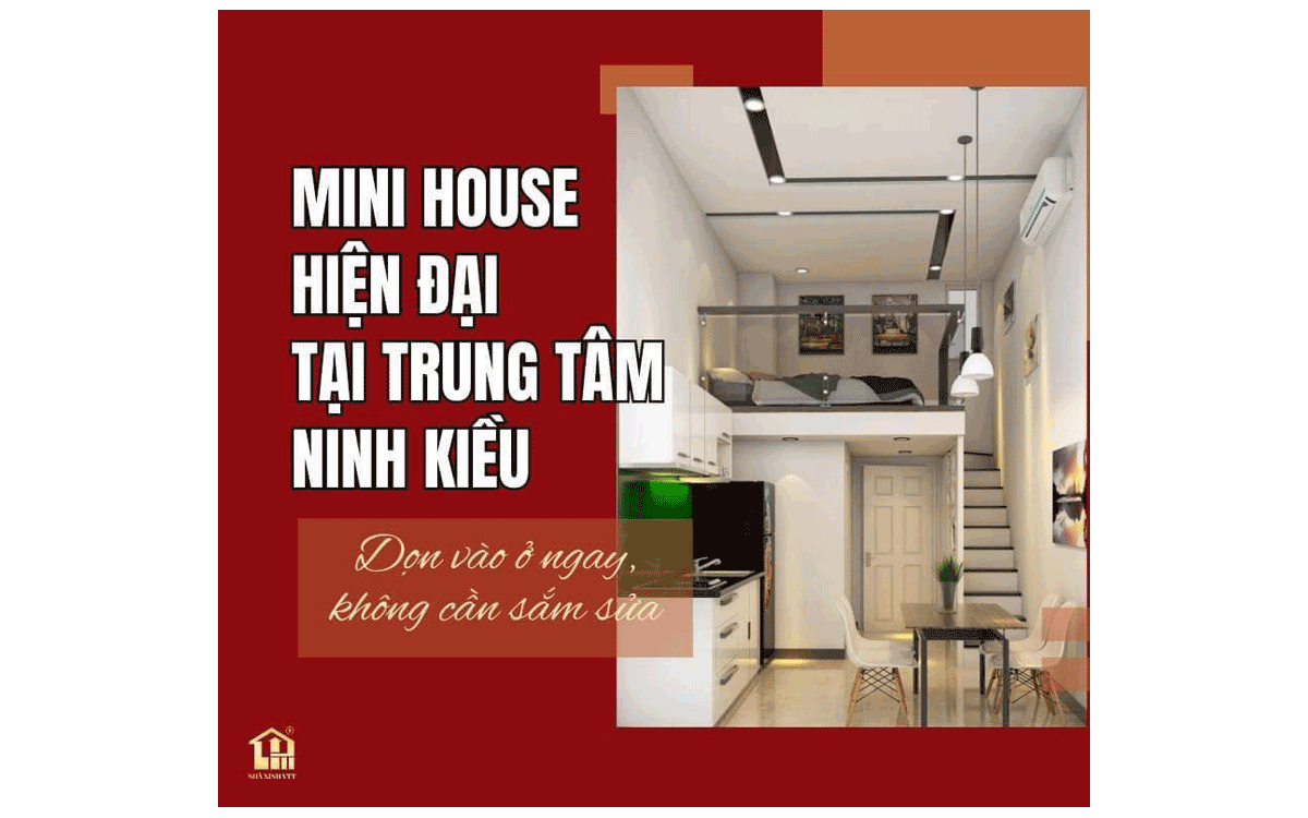  Thuê mini house Cần Thơ tại Nhà Xinh VTT lựa chọn hoàn hảo cho bạn